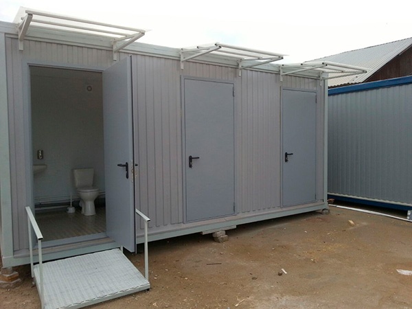 Сетевой туалетный модуль ЭКОС-39С (фото 2) в Пушкино